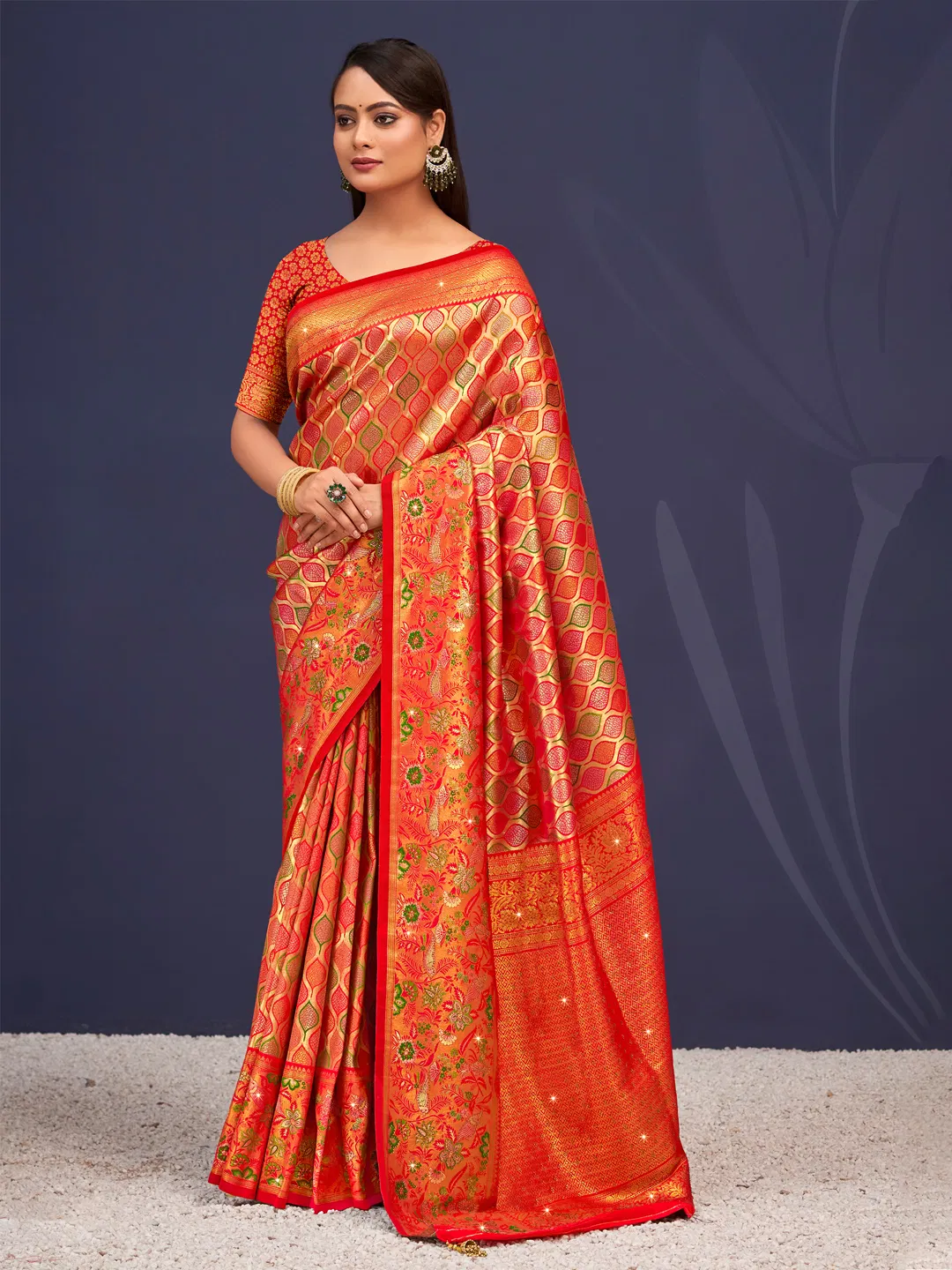 Sheela 22 By Bunawat Designer Banarasi Silk Wedding Sarees Suppliers In Delhi
